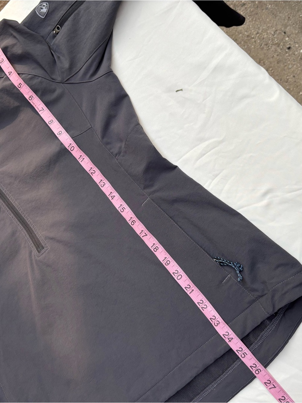 Kuhl PROJEKT Nylon 1/2 Zip Hood ANORAK Jacket 2149 Women’s medium - Picture 11 of 14
